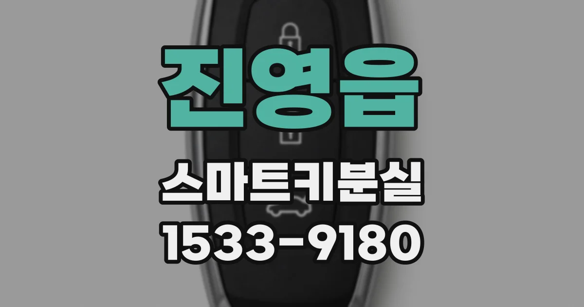 진영읍 스마트키분실