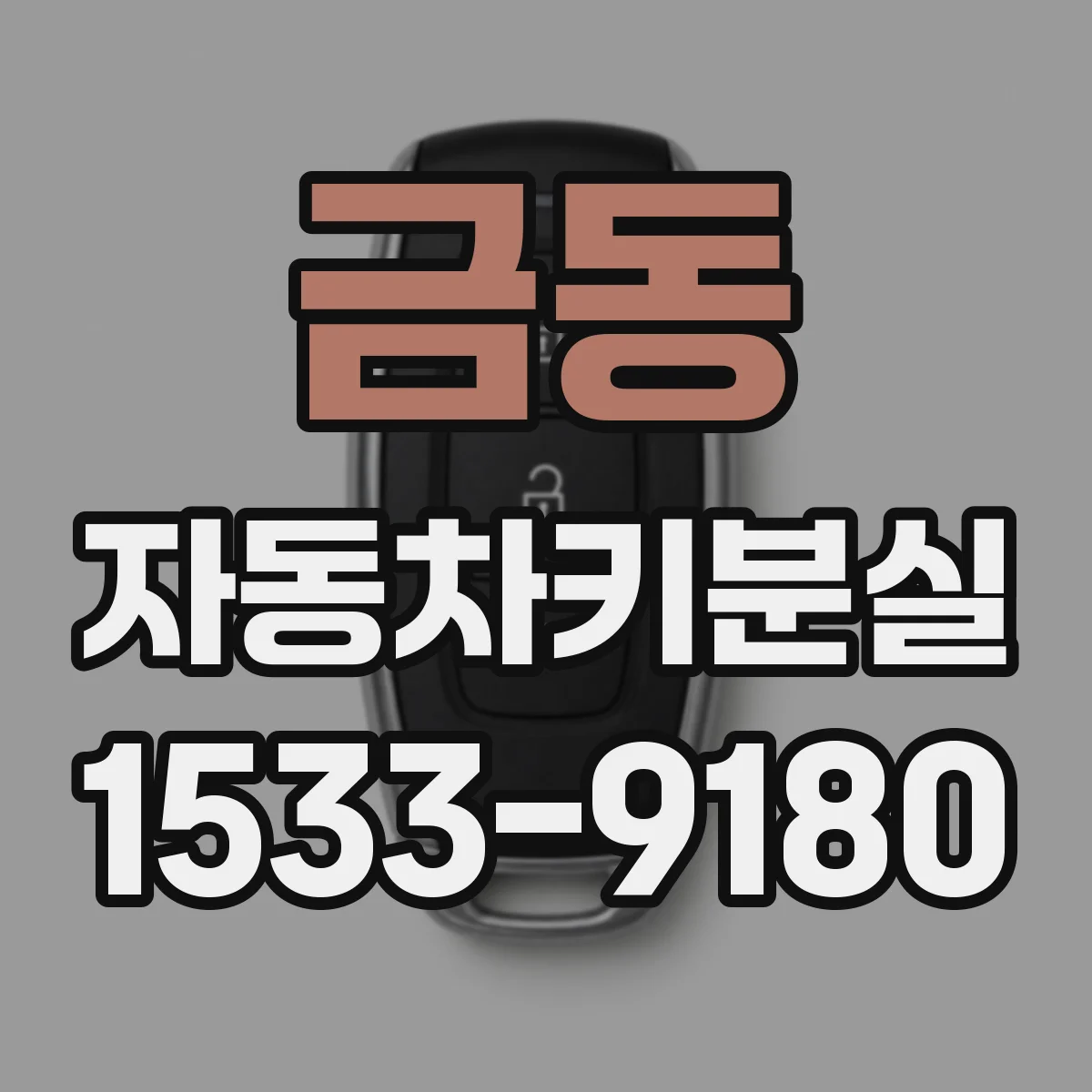금동 자동차키분실