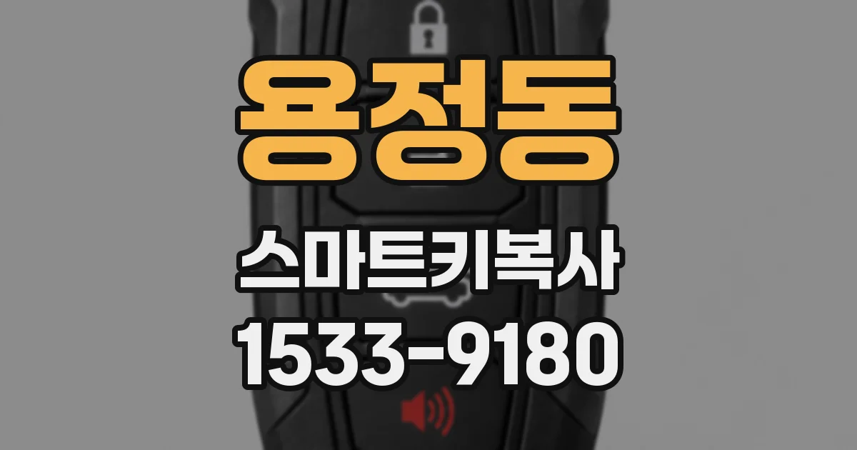 용정동 스마트키복사