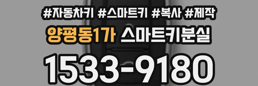 양평동1가 스마트키분실