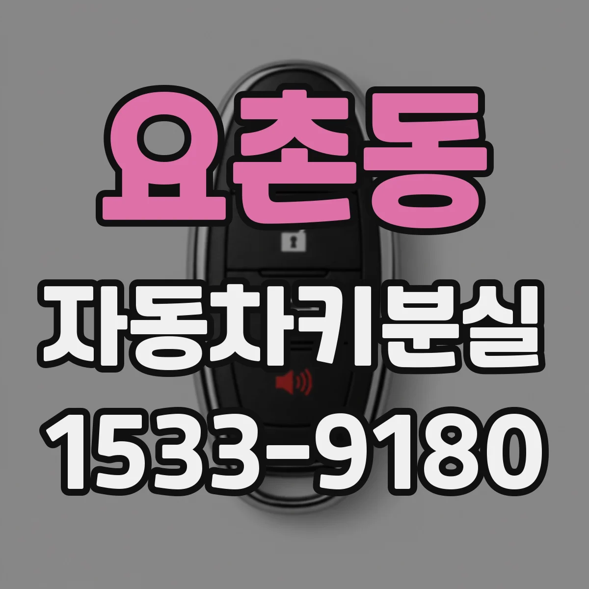 요촌동 자동차키분실