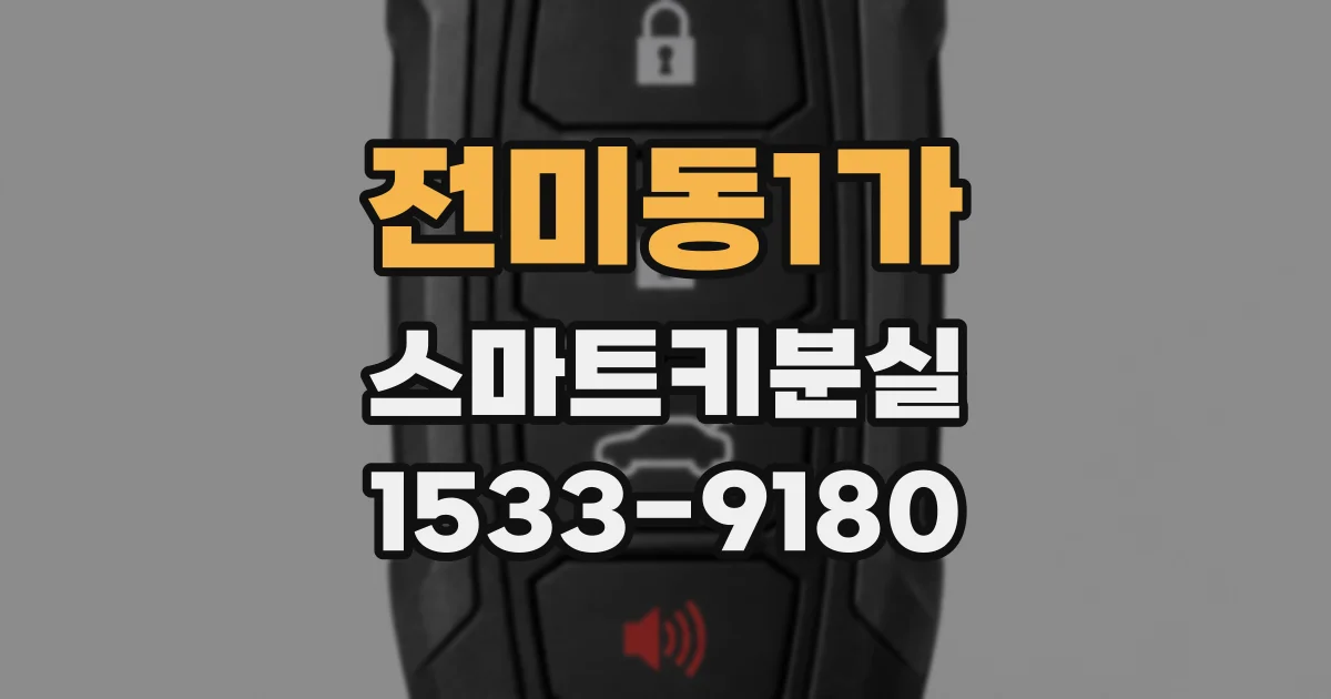전미동1가 스마트키분실