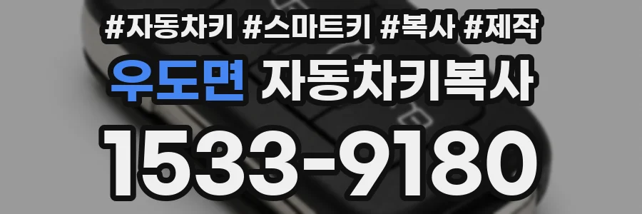 우도면 자동차키복사