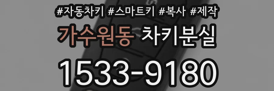 가수원동 차키분실