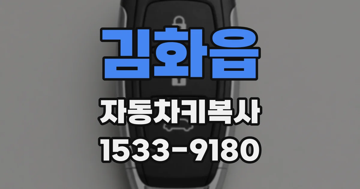 김화읍 자동차키복사