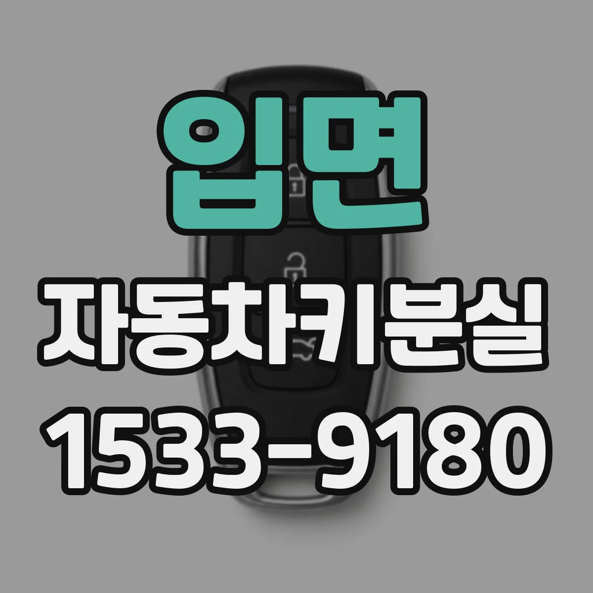 입면 자동차키분실