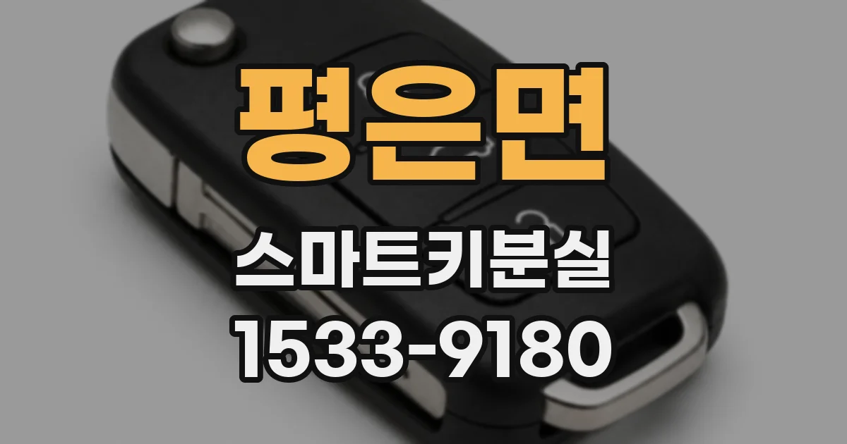 평은면 스마트키분실