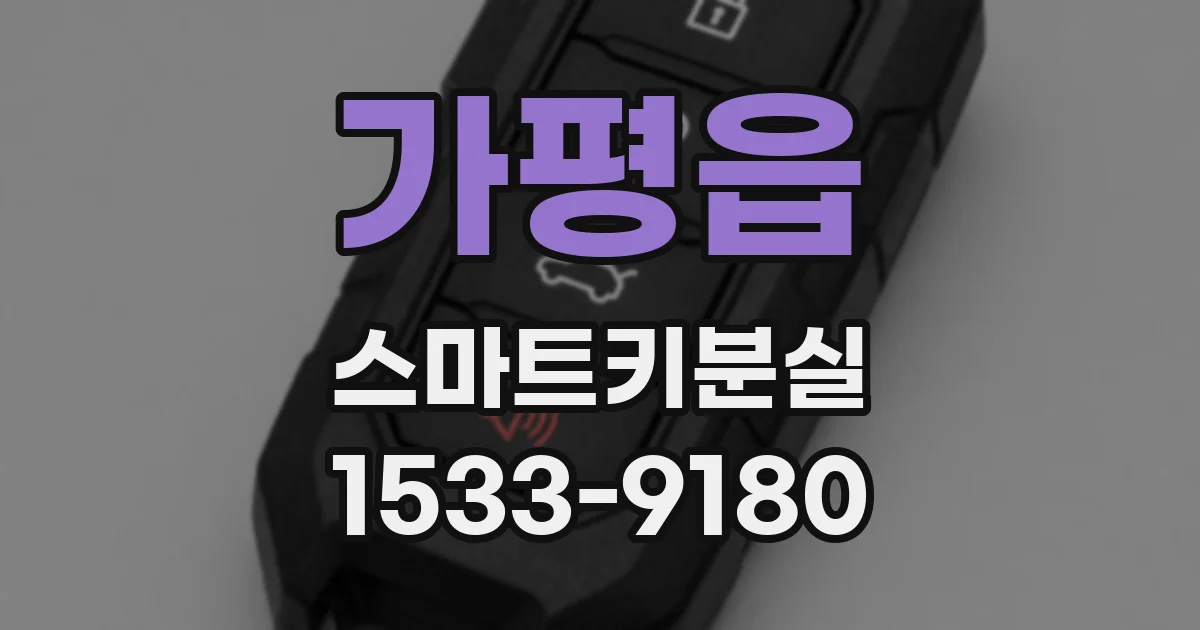 가평읍 스마트키분실