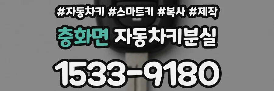 충화면 자동차키분실
