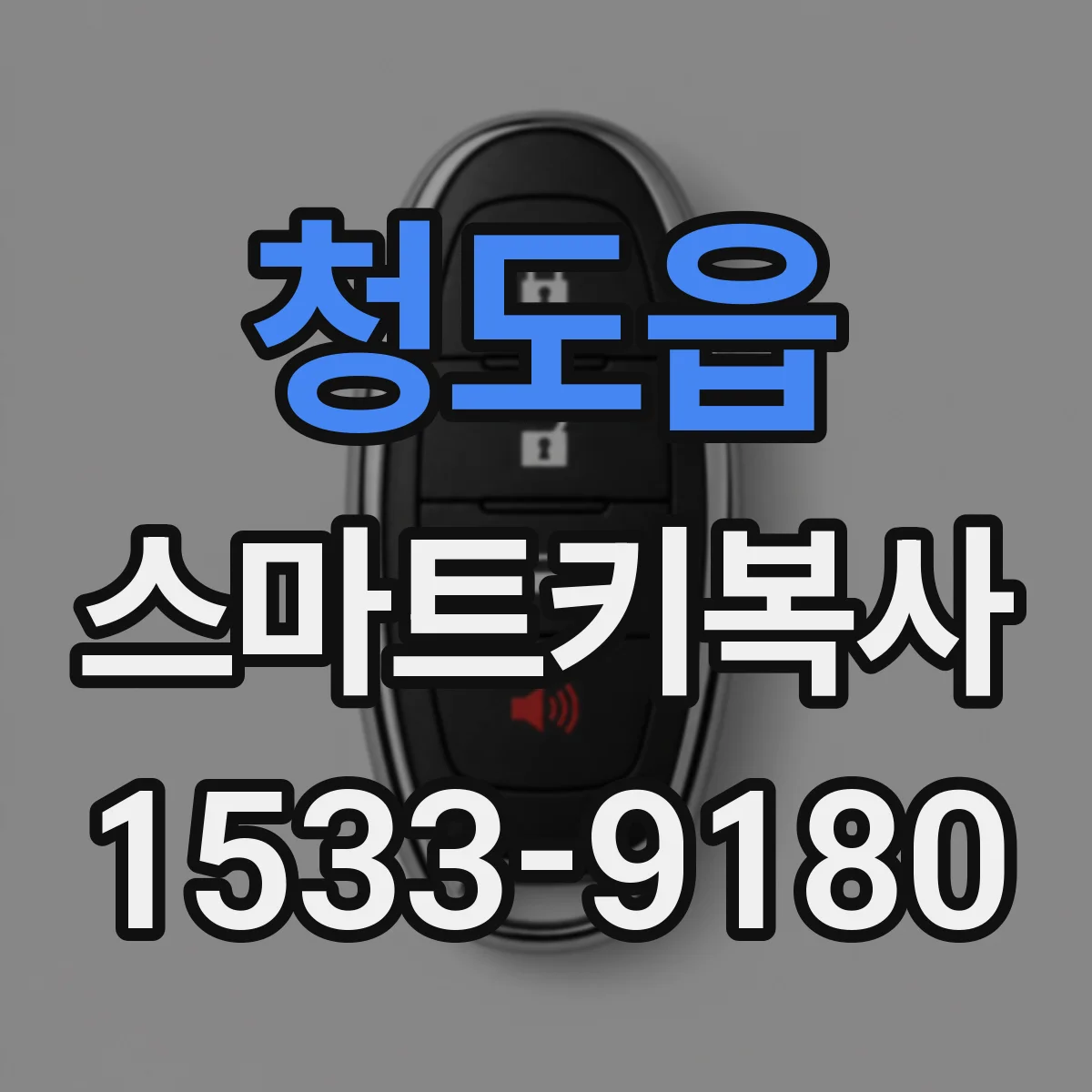 청도읍 스마트키복사