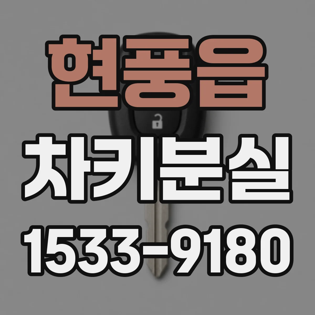 현풍읍 차키분실