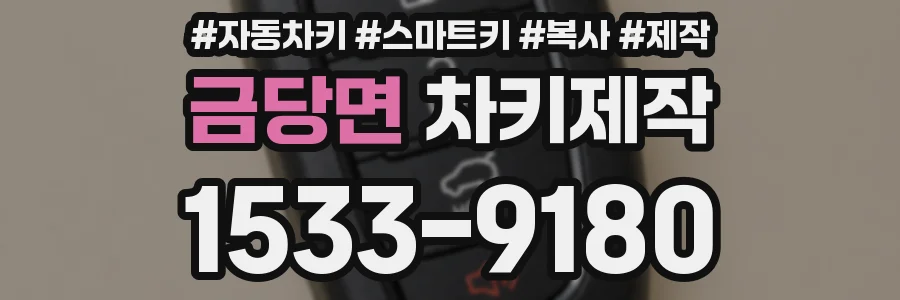 금당면 차키제작