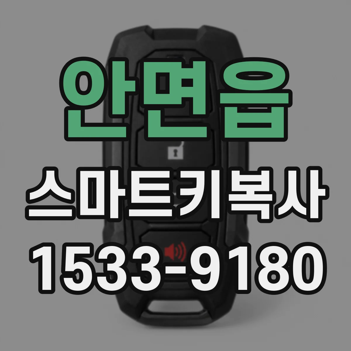 안면읍 스마트키복사