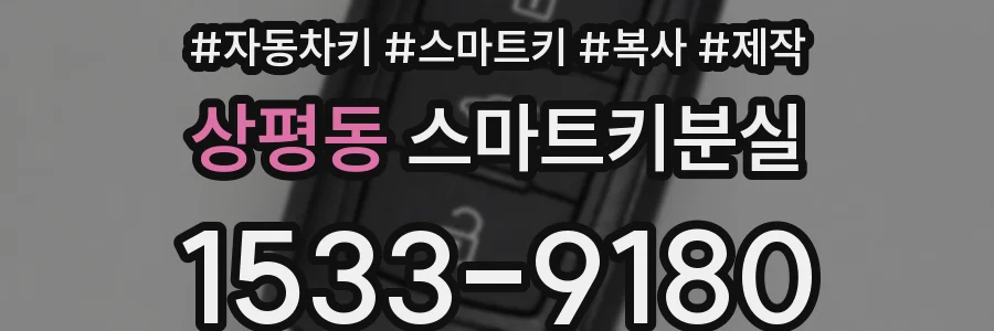 상평동 스마트키분실