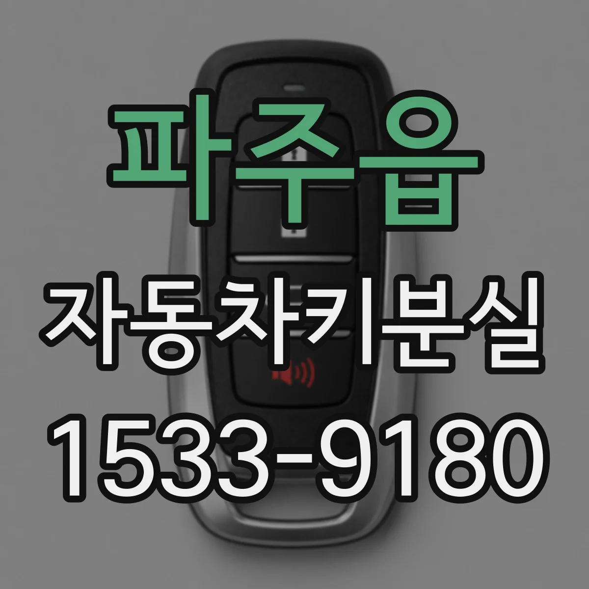 파주읍 자동차키분실