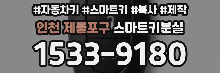 인천 제물포구 스마트키분실
