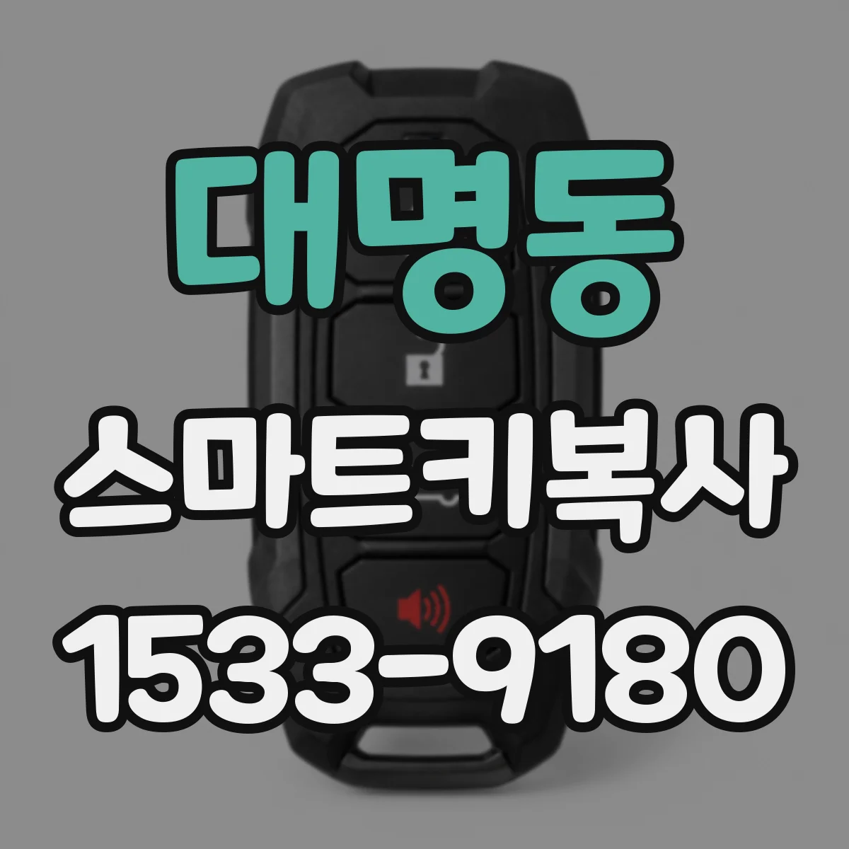 대명동 스마트키복사