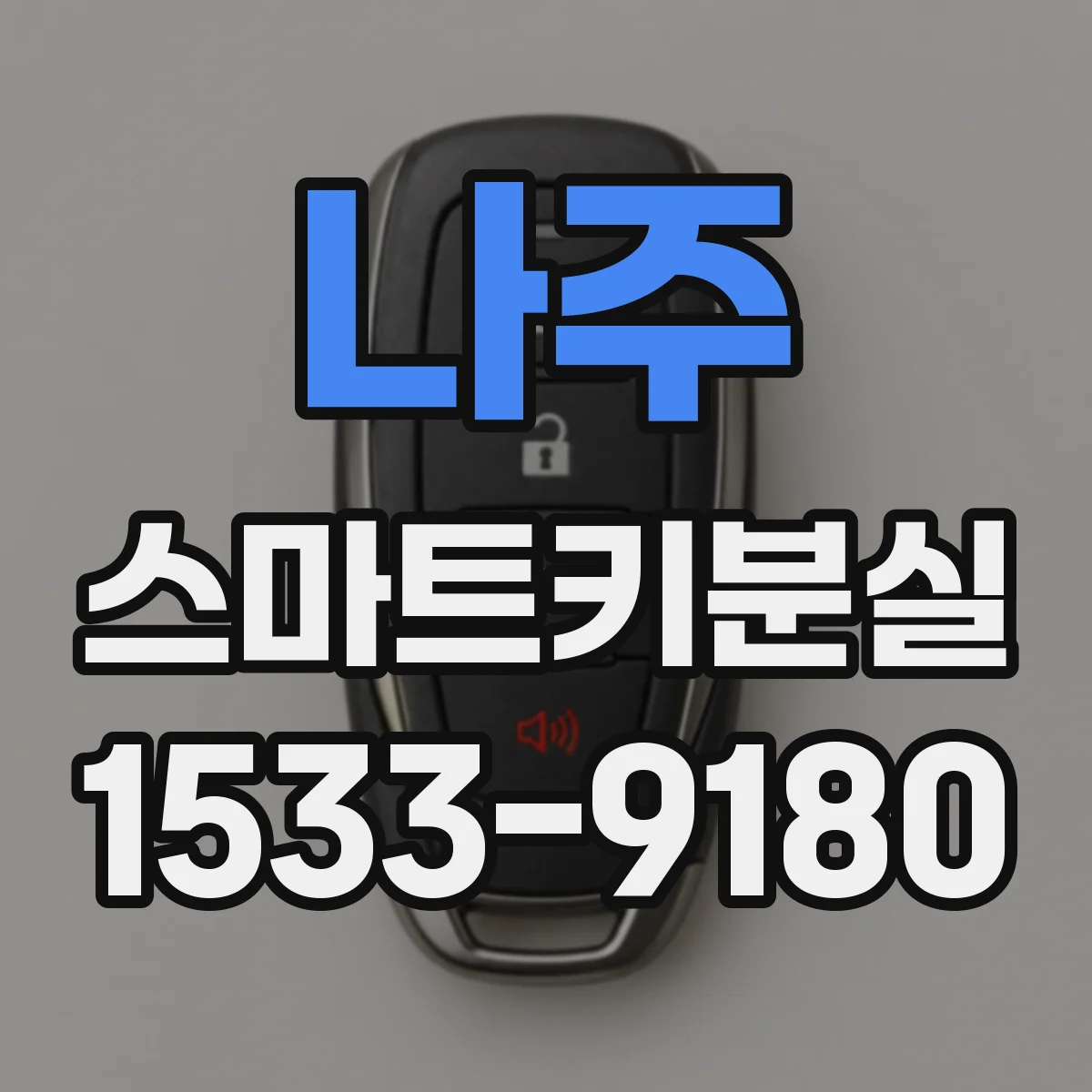 나주 스마트키분실