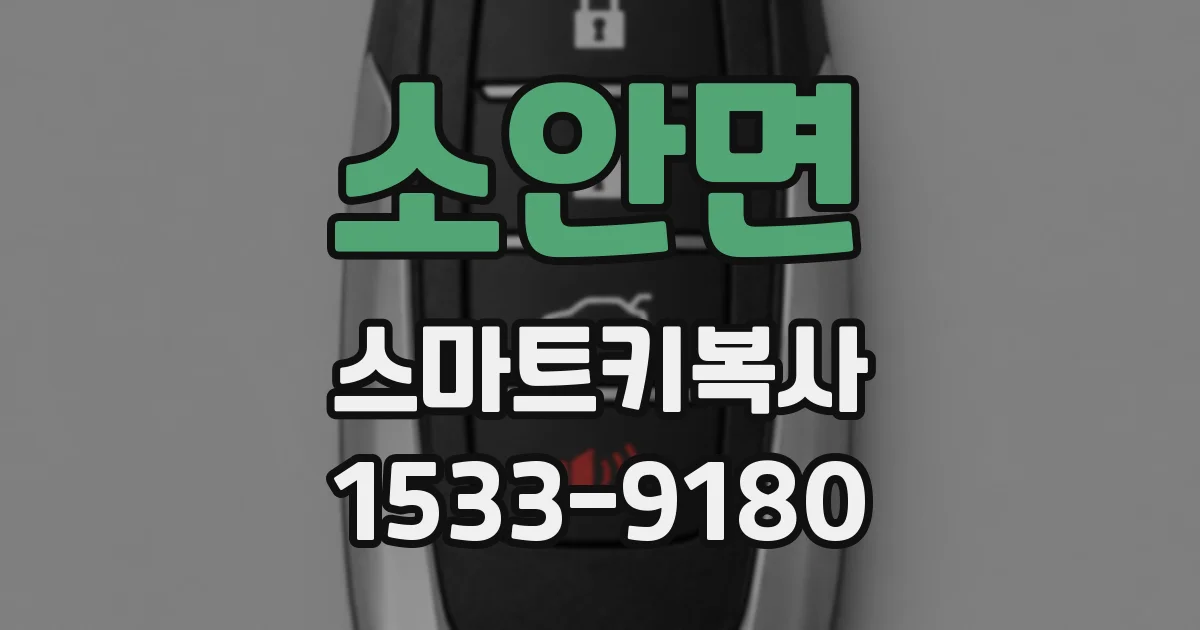 소안면 스마트키복사
