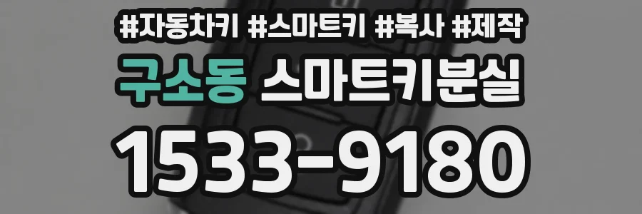 구소동 스마트키분실