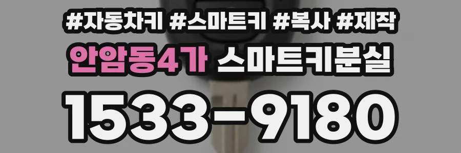 안암동4가 스마트키분실
