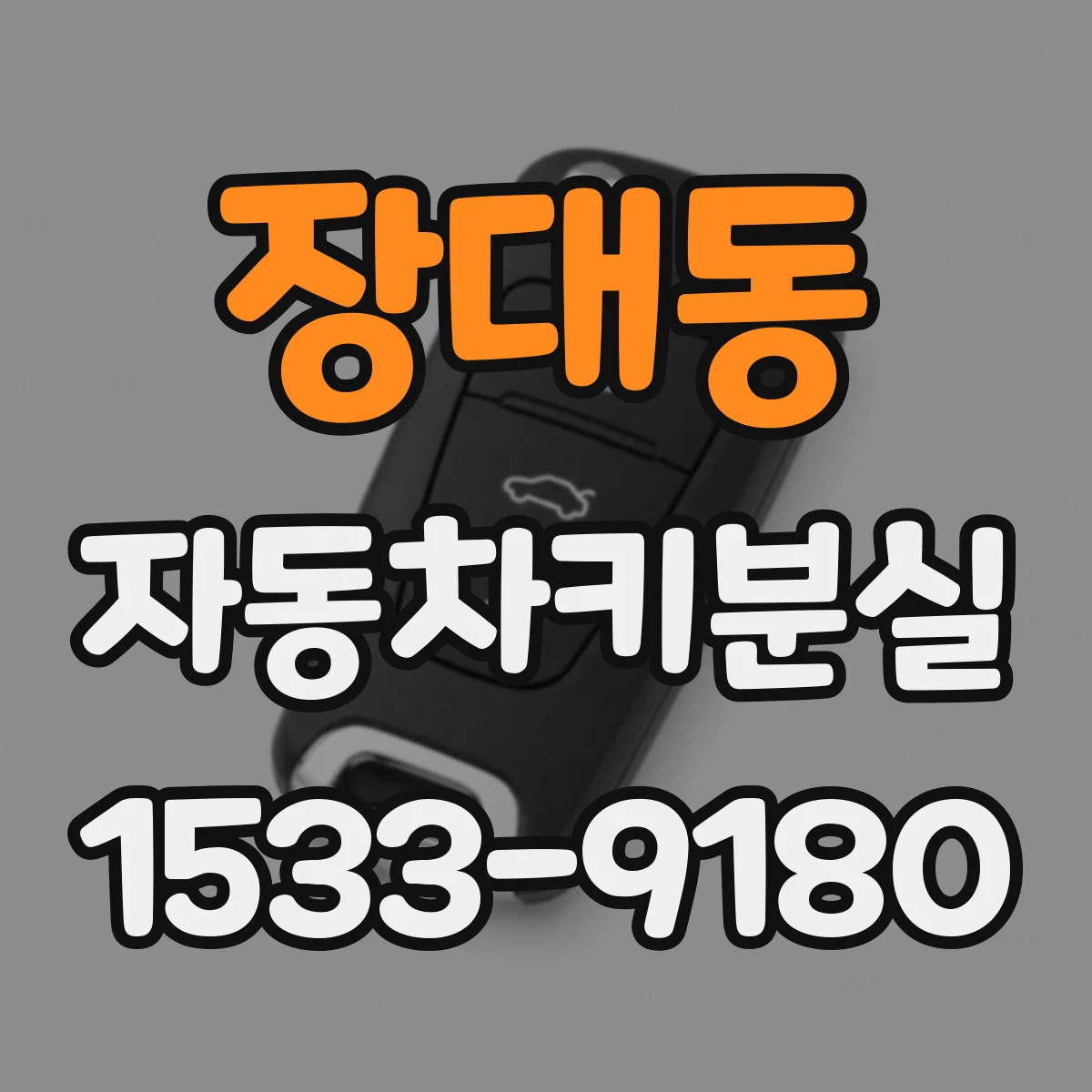 장대동 자동차키분실