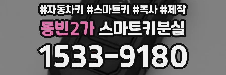 동빈2가 스마트키분실
