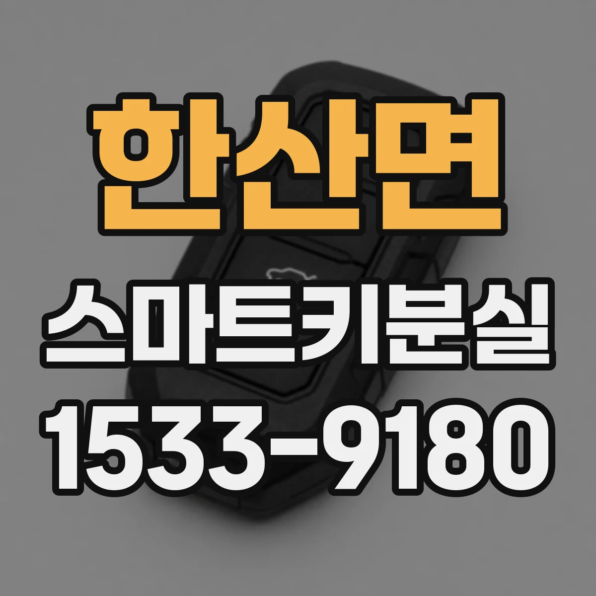 한산면 스마트키분실