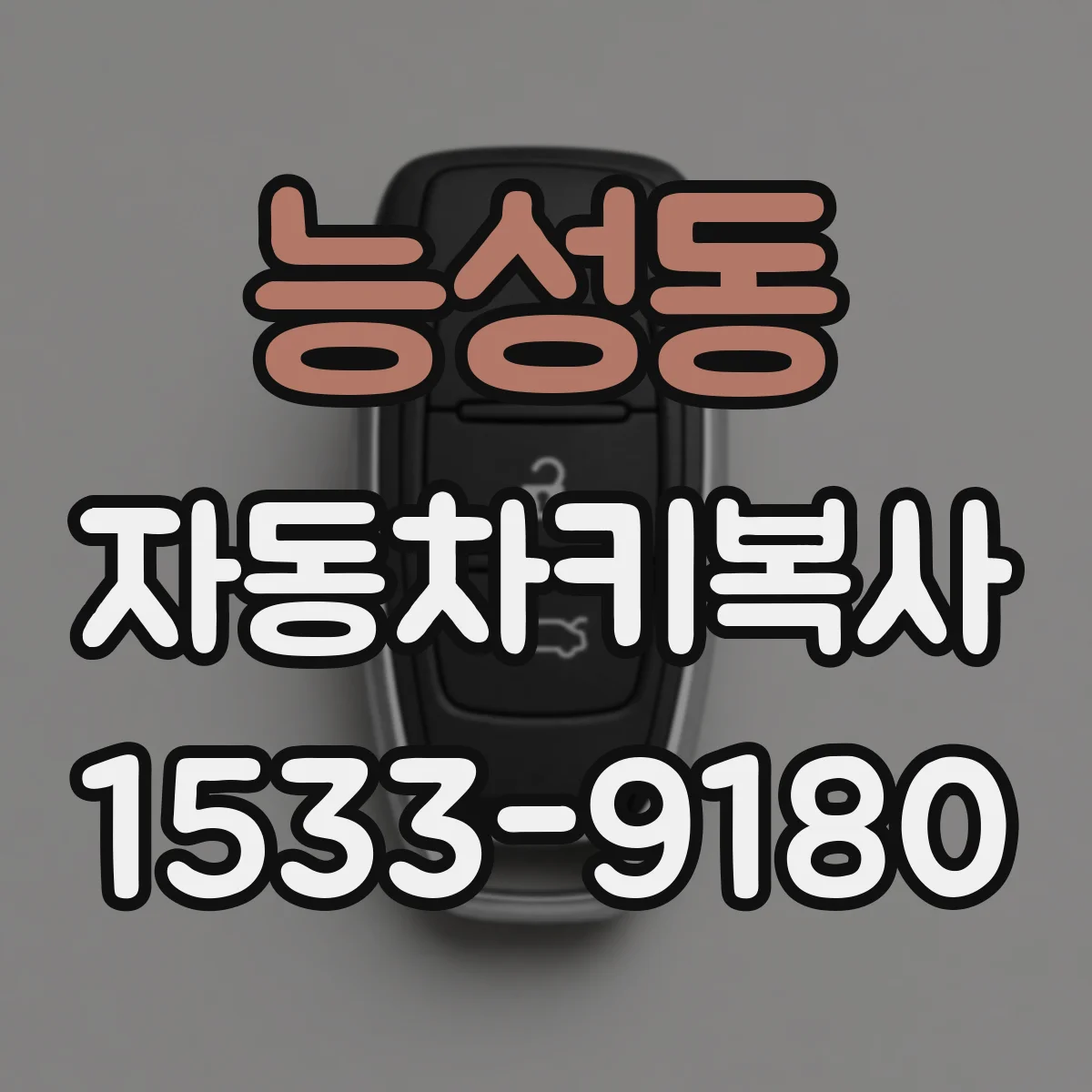 능성동 자동차키복사