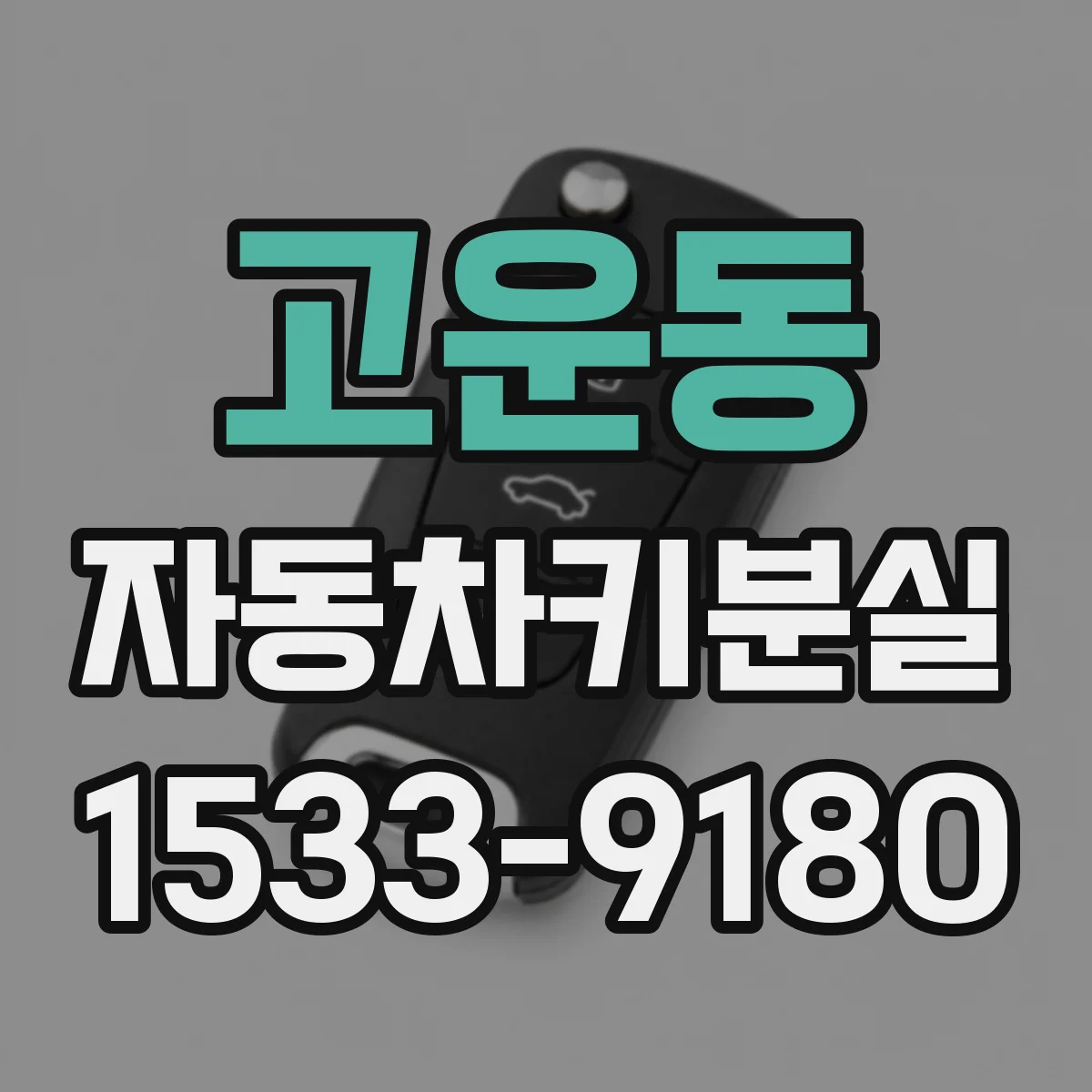 고운동 자동차키분실