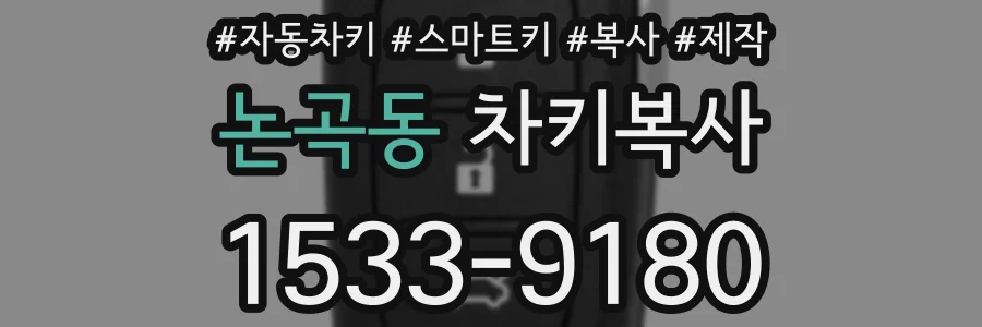 논곡동 차키복사