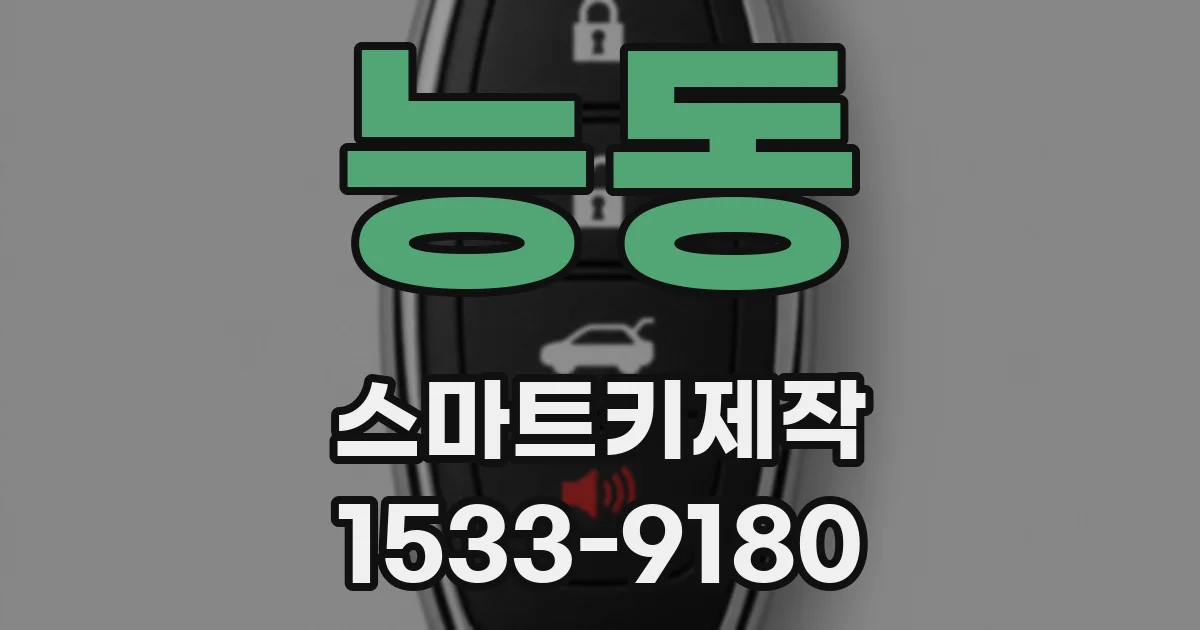 능동 스마트키제작