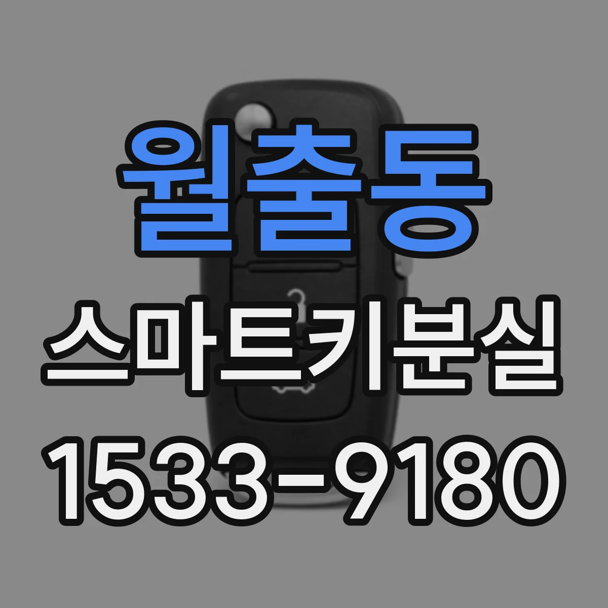 월출동 스마트키분실