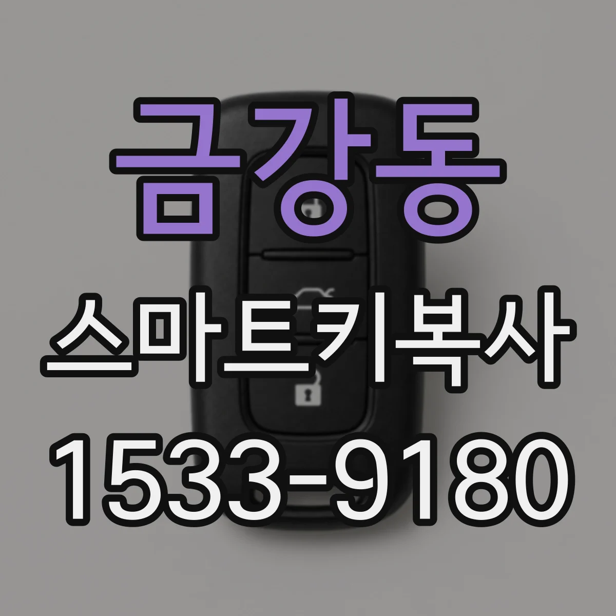 금강동 스마트키복사
