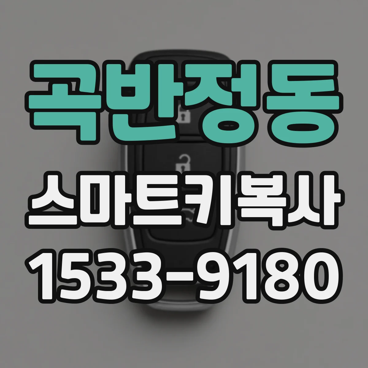 곡반정동 스마트키복사