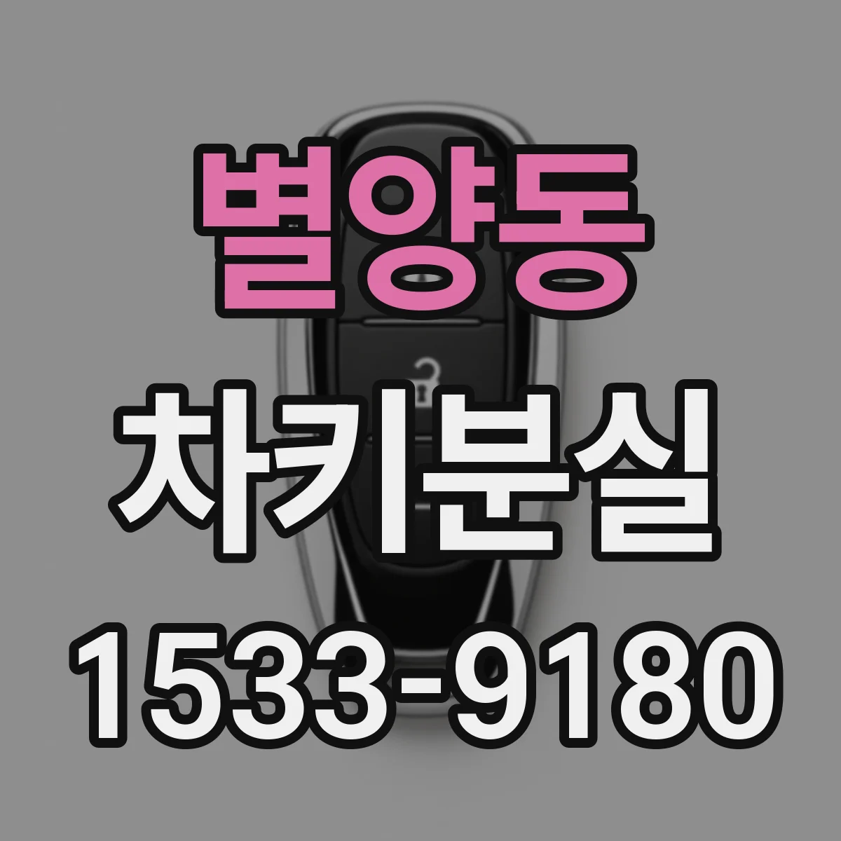 별양동 차키분실