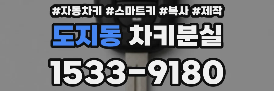 도지동 차키분실