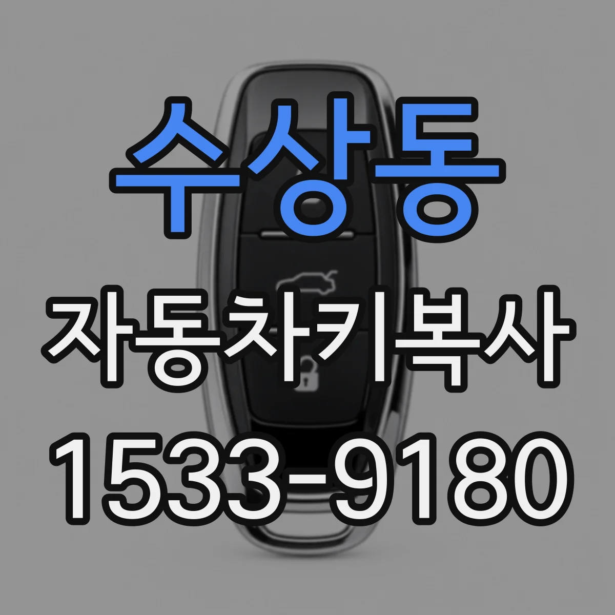 수상동 자동차키복사