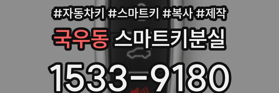 국우동 스마트키분실