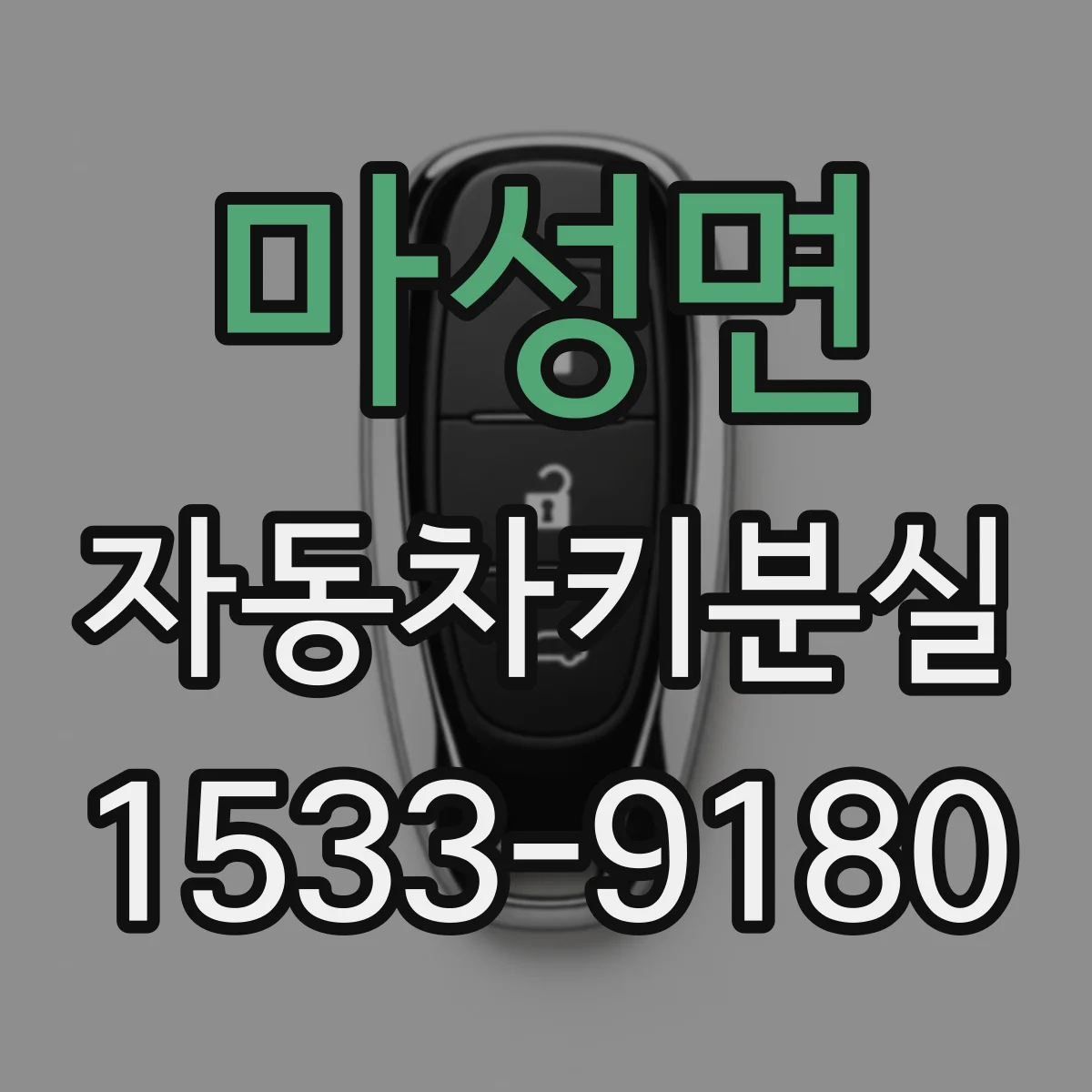마성면 자동차키분실