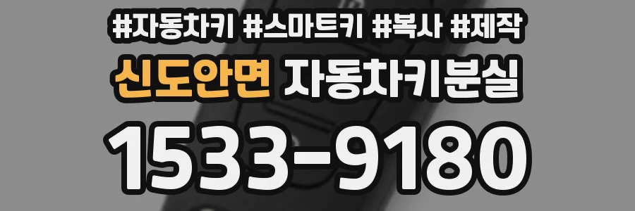 신도안면 자동차키분실