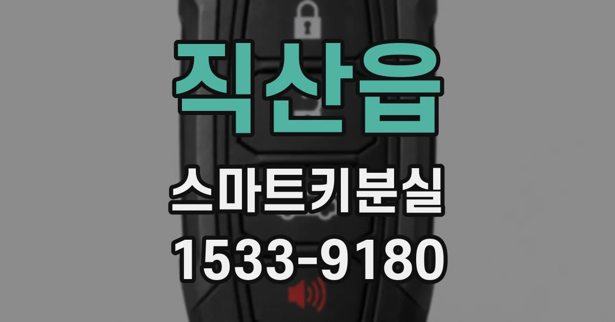 직산읍 스마트키분실