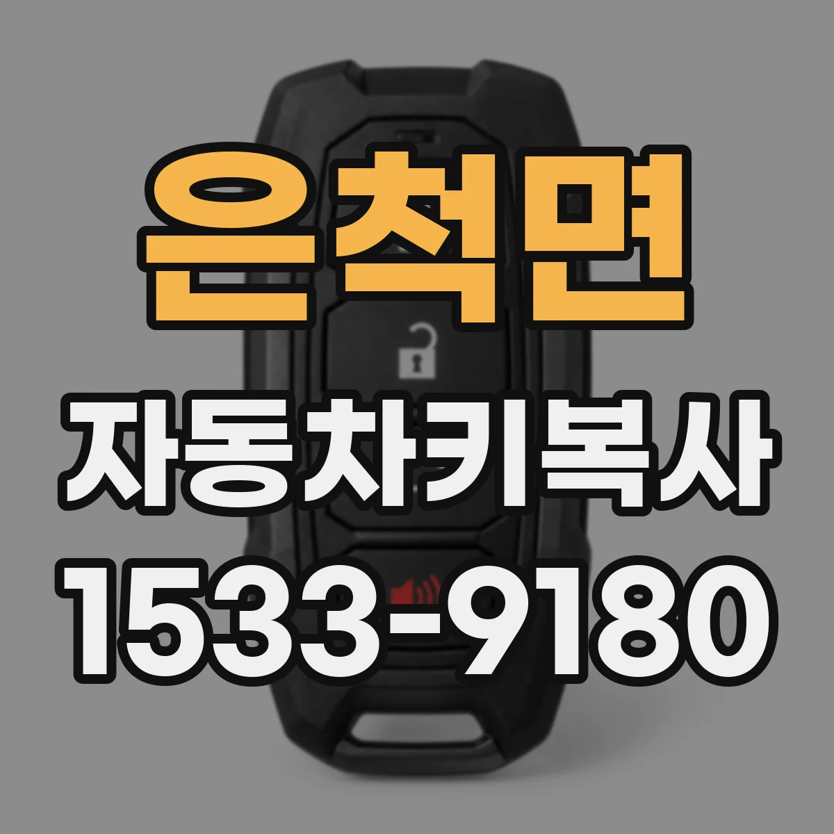 은척면 자동차키복사