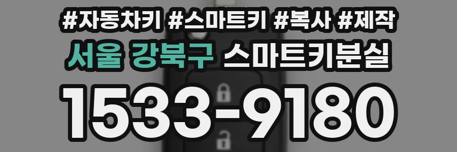 서울 강북구 스마트키분실