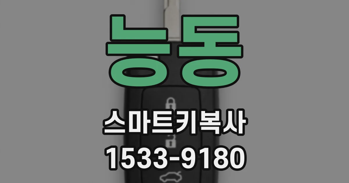 능동 스마트키복사