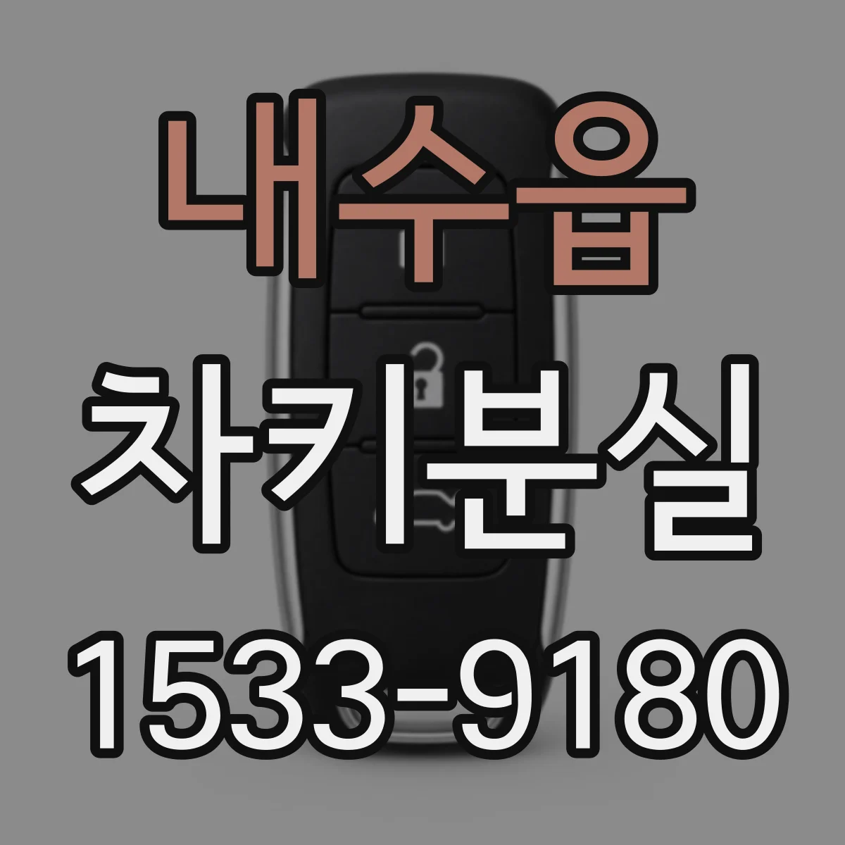 내수읍 차키분실