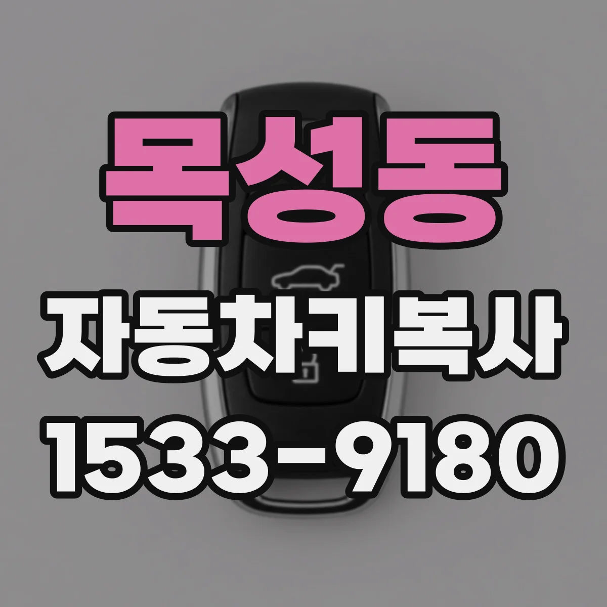 목성동 자동차키복사
