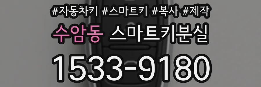 수암동 스마트키분실