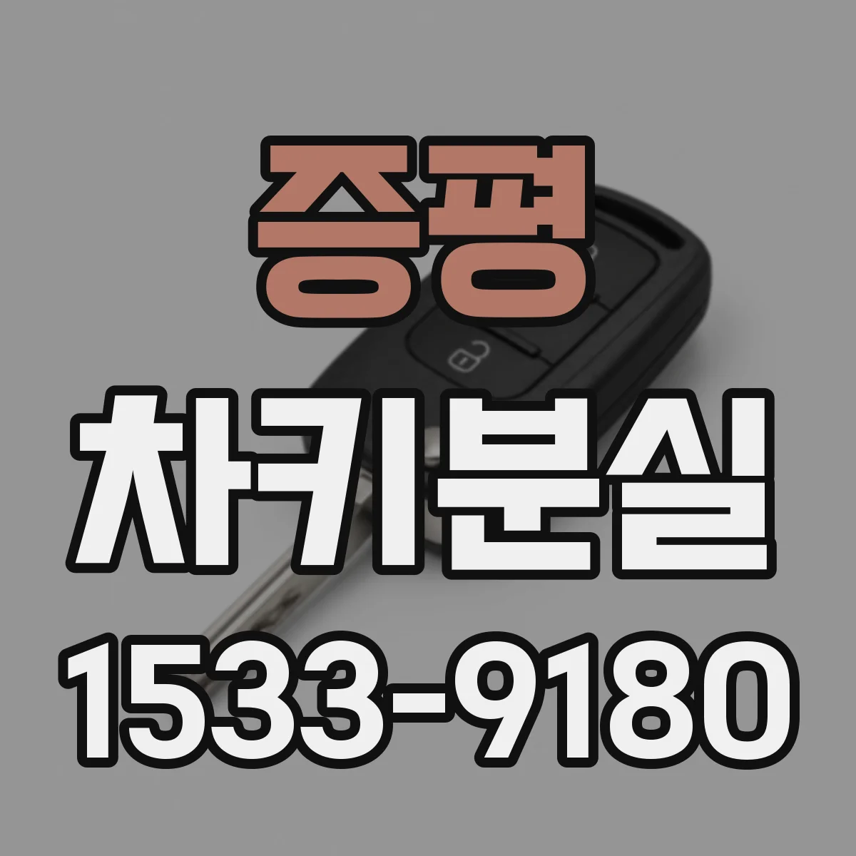 증평 차키분실