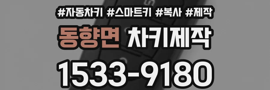 동향면 차키제작